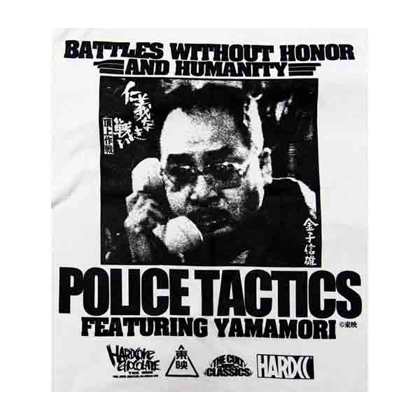 仁義なき戦い 頂上作戦(POLICE TACTICS)-金子信雄-Tシャツ【サイズ：L】