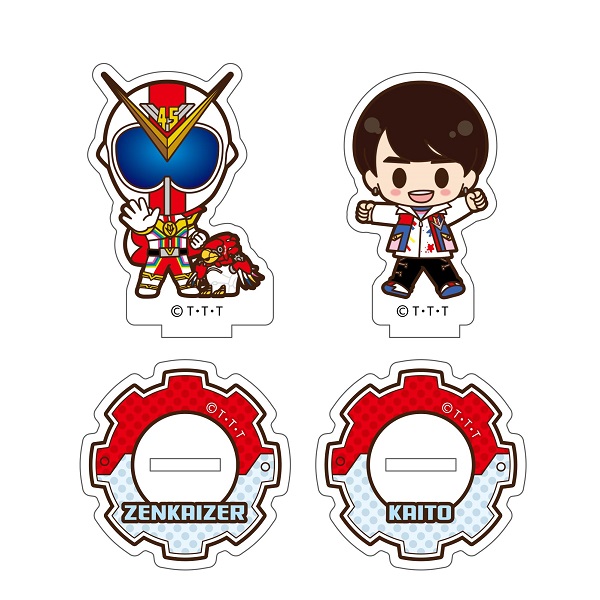 アクリルスタンドセット イラスト ゼンカイザー 五色田介人 機界戦隊ゼンカイジャーvsキラメイジャーvsセンパイジャー スーパー戦隊シリーズ 東映 Online Store 東映オンラインストア