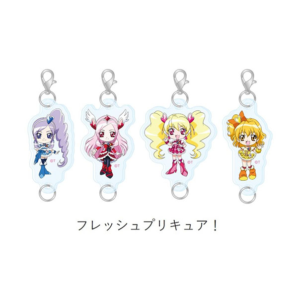 全78プリキュア　つながるアクリルチャーム　vol.1〜3  コンプリートセット