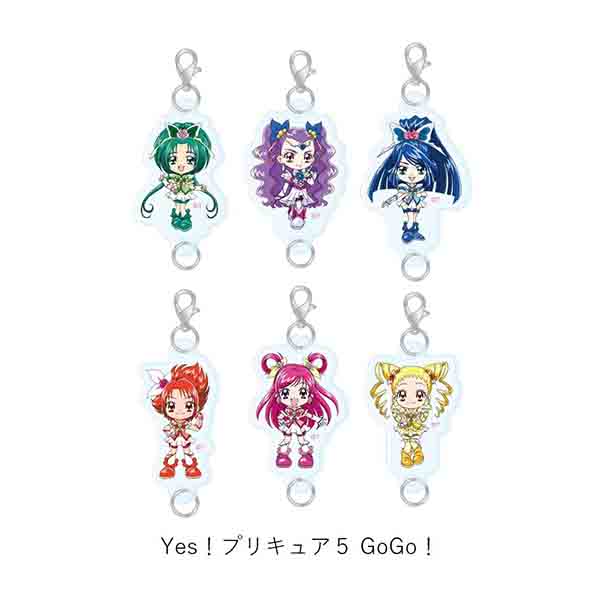 全78プリキュア　つながるアクリルチャーム　vol.1〜3  コンプリートセット