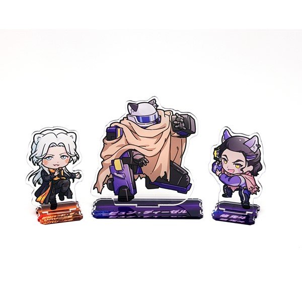 TTFC会員限定】【受注販売】ミニアクリルスタンドセットB付き紙