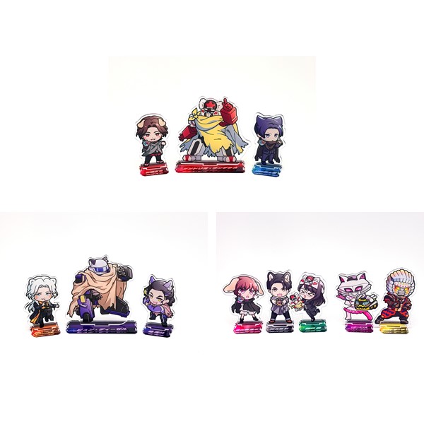 TTFC会員限定】【受注販売】ミニアクリルスタンド全セット付き紙