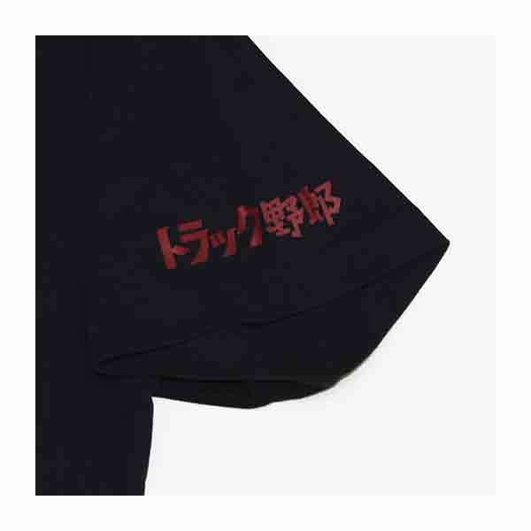 トラック野郎 カレッジロゴ Tシャツ サイズ M カラー ネイビー ノルソルマニア 映画作品 東映 Online Store 東映オンラインストア
