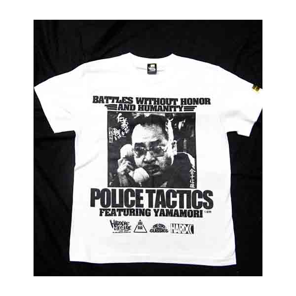 仁義なき戦い 頂上作戦(POLICE TACTICS)-金子信雄-Tシャツ【サイズ：L】
