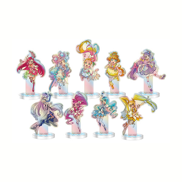 トレーディングキラキラミニアクリルスタンドコレクション 全9種 映画トロピカル ジュ プリキュア アニメーション作品 東映 Online Store 東映オンラインストア