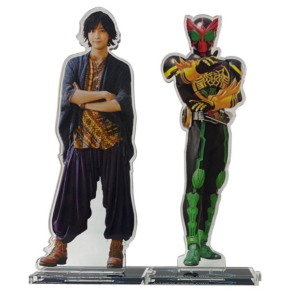 受注販売 ツインアクリルスタンド 火野映司 仮面ライダーオーズ 仮面ライダーオーズ10th 復活のコアメダル 仮面ライダーシリーズ 東映 Online Store 東映オンラインストア