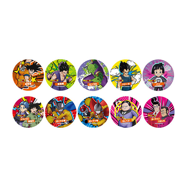 ドラゴンボール超 映画 ドラゴンボール超 スーパーヒーロー 缶バッジ 全10種 アニメーション作品 東映 Online Store 東映オンラインストア