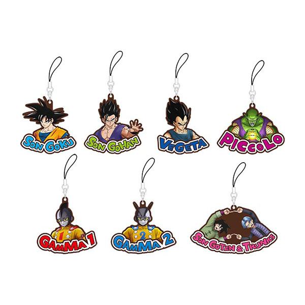 ラバーストラップコレクション 全7種 ドラゴンボール超 スーパーヒーロー アニメーション作品 東映 Online Store 東映オンラインストア