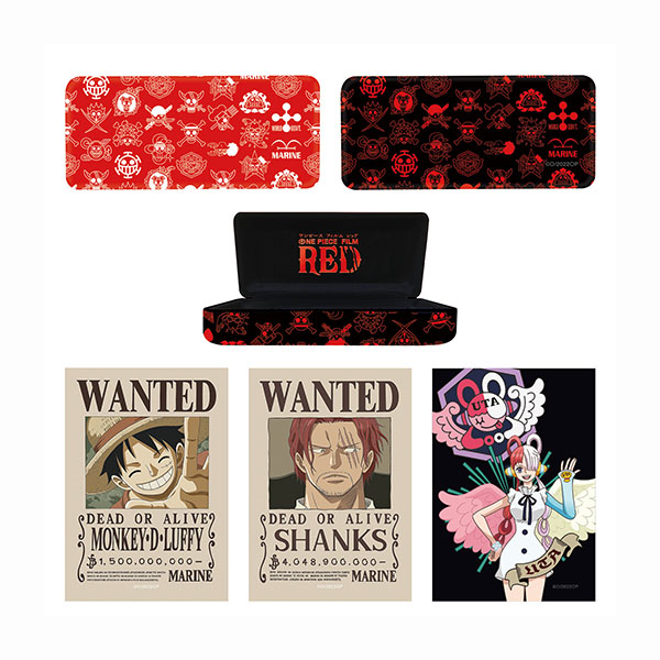 数量限定受注生産 メガネケース クリーナーセット One Piece Film Red アニメーション作品 東映 Online Store 東映オンラインストア