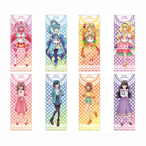 トレーディングクリアしおりコレクション 全8種 映画デリシャスパーティプリキュア アニメーション作品 東映 Online Store 東映オンラインストア