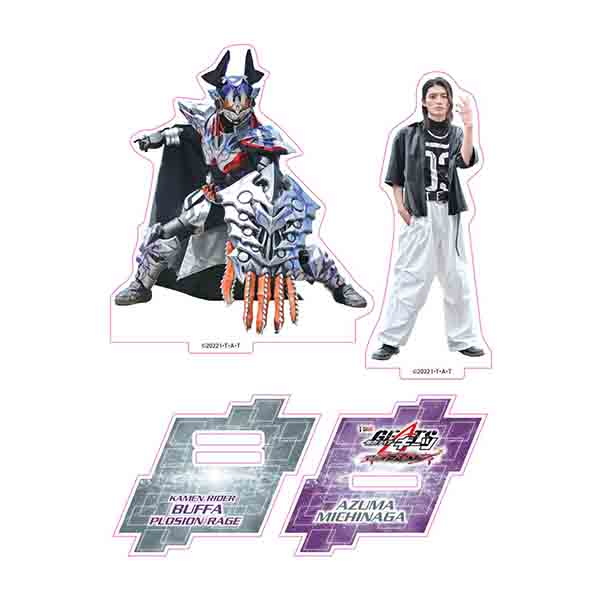 仮面ライダーギーツ　ジャマトアウェイキング　ツインアクリルスタンド　エース 仮面ライダーギーツジャマト・アウェイキングアクリルスタンド5種セット