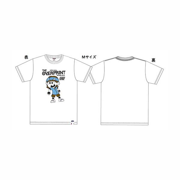 OVERPRINTコラボ】ZERO ZERO HEROデザイン 逃走者Tシャツ