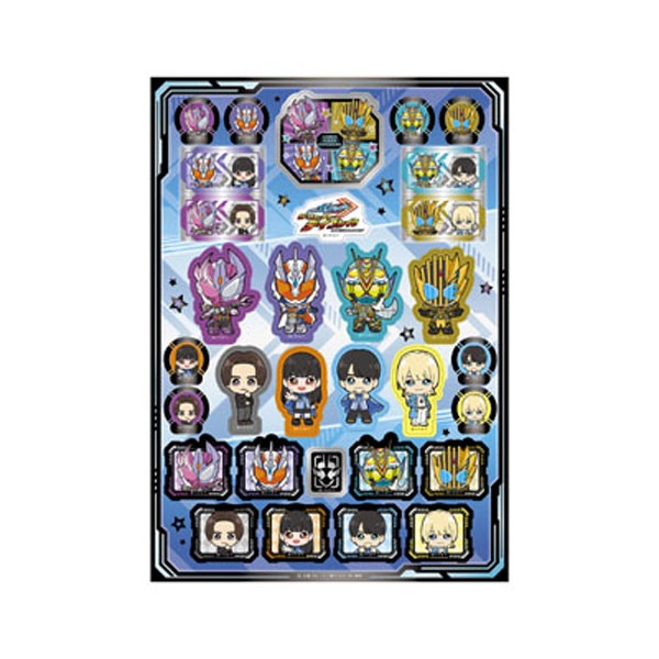 非売品☆未開封 仮面ライダーガッチャード緑のたぬきステッカーシール1 