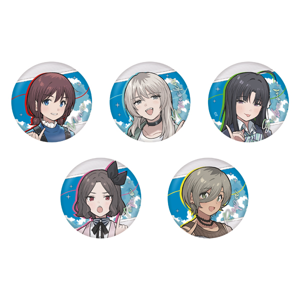 【後編】なぁ、未来。 トレーディングオーロラ缶バッジ(全5種)(劇場版総集編ガールズバンドクライ【後編】なぁ、未来。)