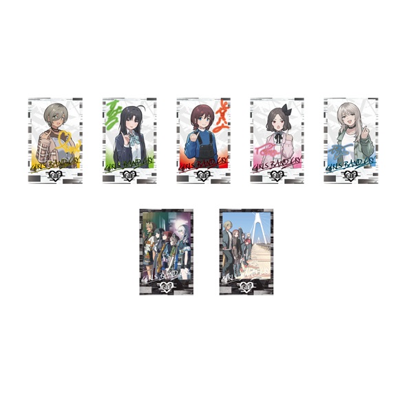 【後編】なぁ、未来。 トレーディングチェキ風カード(全7種)(劇場版総集編ガールズバンドクライ【後編】なぁ、未来。)