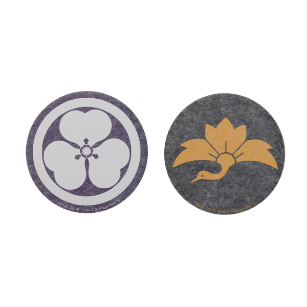 和紙風缶バッジ2個セット(木挽町のあだ討ち)