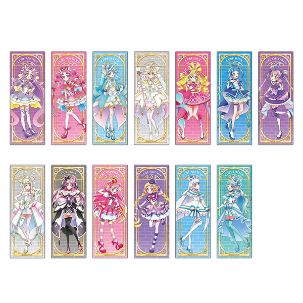 トレーディングクリアしおりコレクション(全13種)【映画名探偵プリキュア!】