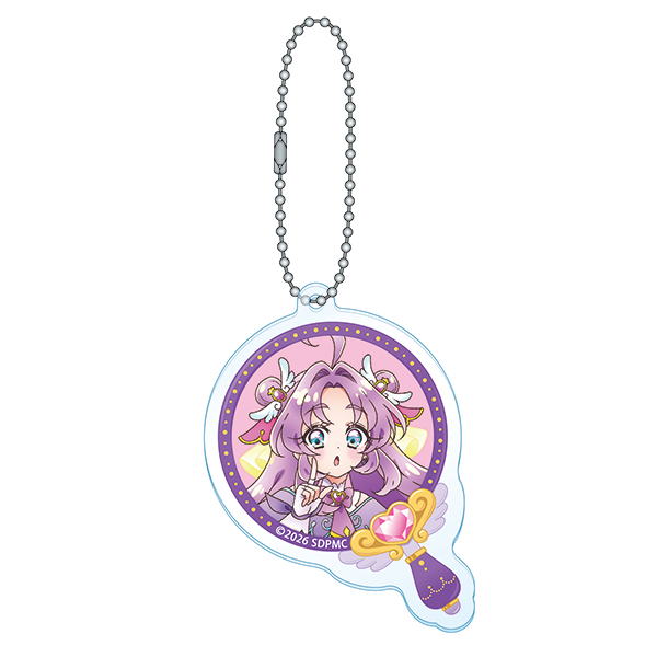ルーペ型アクリルキーホルダー(キュアアンサー)【映画名探偵プリキュア!】