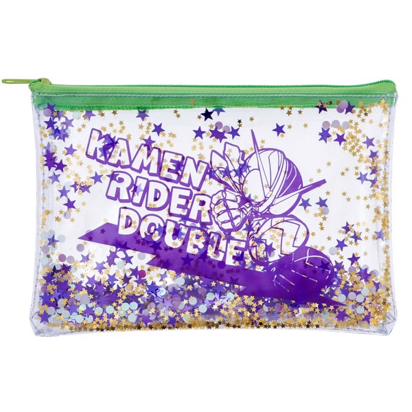 仮面ライダーストア 仮面ライダーw グリッターポーチ アタックアート 仮面ライダーシリーズ 東映 Online Store 東映オンラインストア