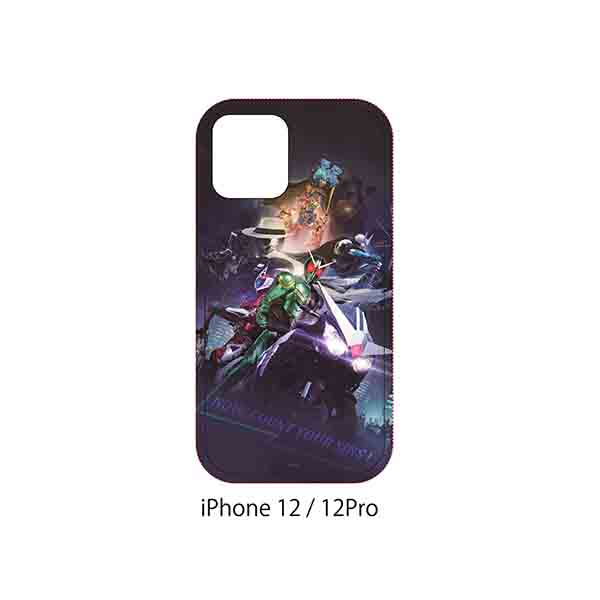 仮面ライダーストア 仮面ライダーw 強化ガラスパネルiphoneケース 12 12pro 仮面ライダーシリーズ 東映 Online Store 東映オンラインストア