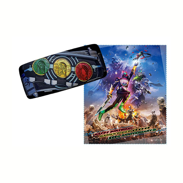 仮面ライダーオーズ10周年記念 メガネケース クリーナークロス 仮面ライダーシリーズ 東映 Online Store 東映オンラインストア