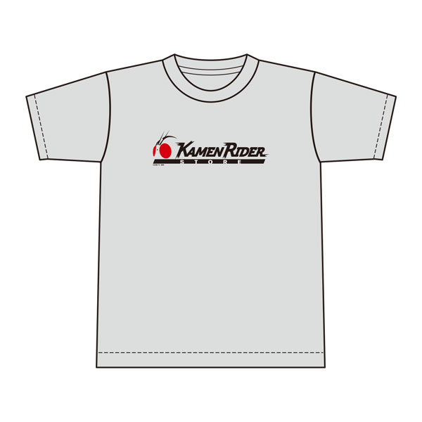 仮面ライダーストアロゴTシャツ杢GRAY【Mサイズ】【仮面ライダーストア】