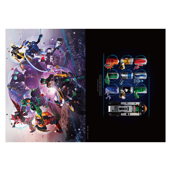 2ポケットメタリッククリアファイル ストア3rd アニバーサリー【仮面ライダーオーズ/OOO】【仮面ライダーストア】