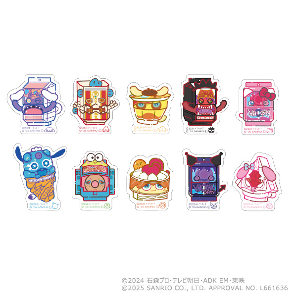 フレークシール【仮面ライダーガヴ×サンリオキャラクターズ】【仮面ライダーストア】