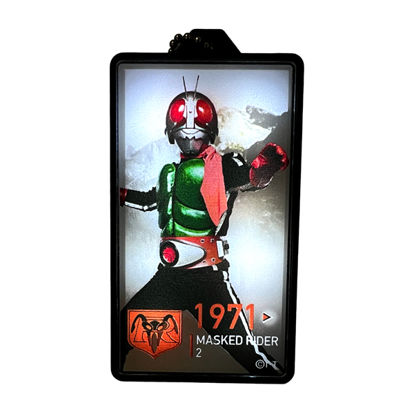 LEDライトキーホルダー 仮面ライダー2号【仮面ライダーストア】