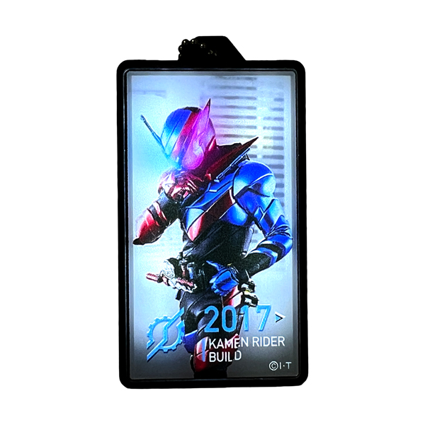 LEDライトキーホルダー 仮面ライダービルド【仮面ライダーストア】