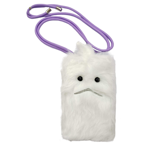 「王様戦隊キングオージャー POP UP SHOP」にて販売した商品がTOSに登場！ もっふんの愛くるしい顔がスマホポーチに！iPhone15Plusも収納可能な大きめサイズ。全長120cmの調整可能なショルダータイプのストラップ付き。
