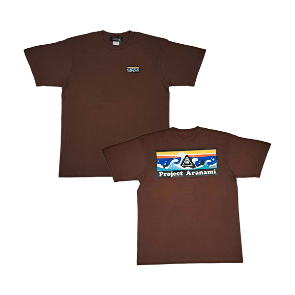 社内販売用20％OFF】【送料無料!!】Tシャツ Project Aranami ブラウン