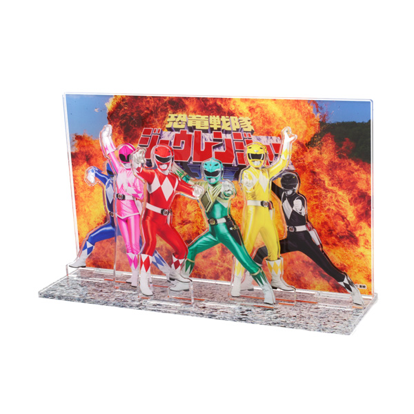 アクリルジオラマ 恐竜戦隊ジュウレンジャー【スーパー戦隊シリーズ】