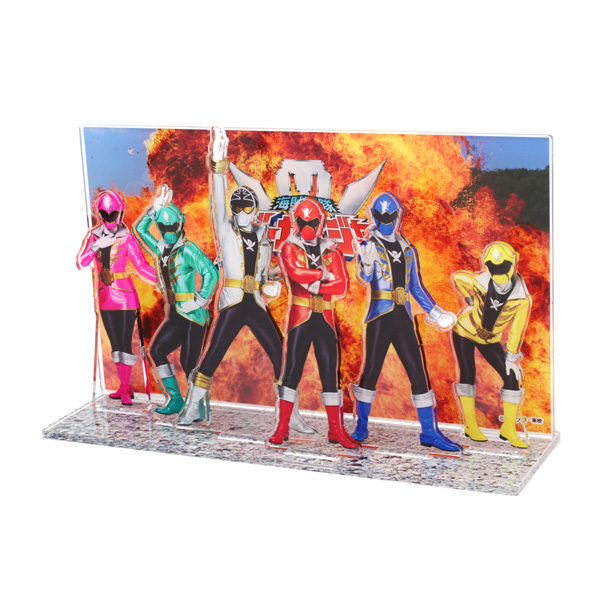 アクリルジオラマ 海賊戦隊ゴーカイジャー【スーパー戦隊シリーズ】