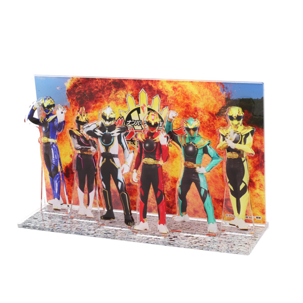 アクリルジオラマ ナンバーワン戦隊ゴジュウジャー【スーパー戦隊シリーズ】