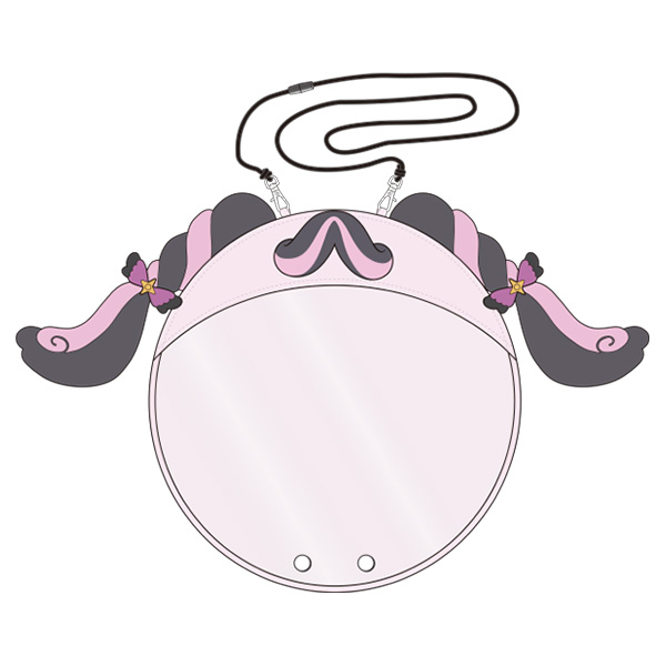 【受注販売】【キミプリ感謝祭】プリルン考案!「もっさもさ」じゃなくて「ぷっりぷり」なうちわケース〈メロロン〉(一次受注)