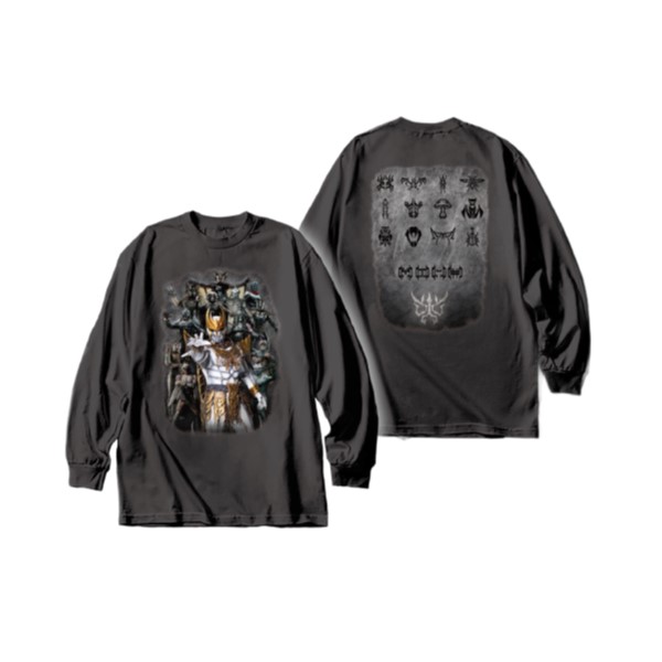 【超クウガ展オリジナル】ロングスリーブTシャツ グロンギ Lsize