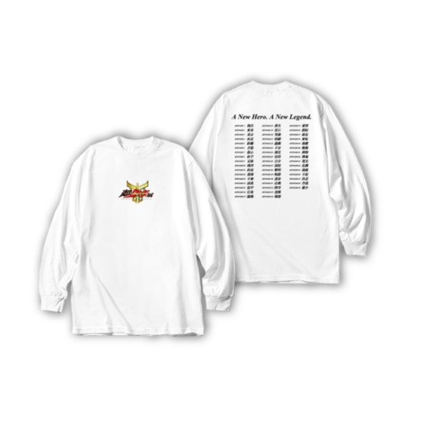 【超クウガ展オリジナル】ロングスリーブTシャツ タイトル Lsize