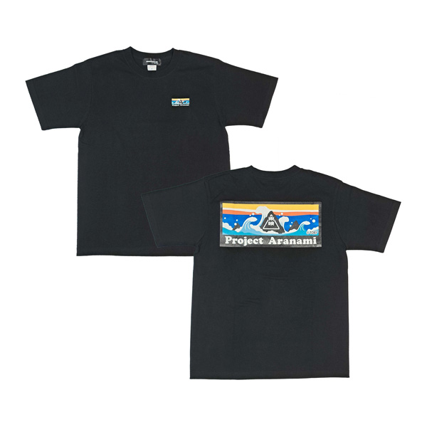 Tシャツ Project Aranami ブラック・XLサイズ【東映荒波計画】