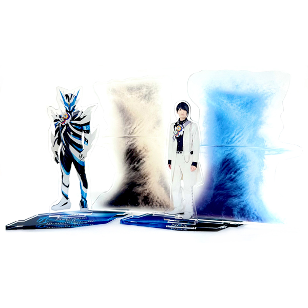 【ゼッツFSオリジナル】FSガジェットコレクション 変身アクリルジオラマ 仮面ライダーノクス ミッドナイトシャドウ
