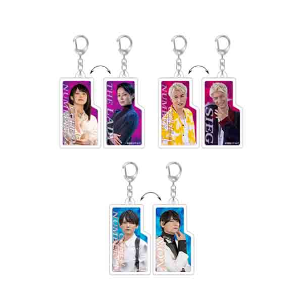 【ゼッツITDオリジナル】CODEへの背信チェンジングキーホルダーセット -暗躍-