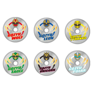 ゴジュウジャー5点アクリルスタンド　キーホルダー　マグネット　戦隊ヒーロー◎ ナンバーワン戦隊ゴジュウジャー K-SuKe ブライダンアクリル