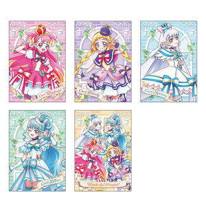 ブロマイド5枚セット(わんだふるぷりきゅあ!)【映画名探偵プリキュア!】