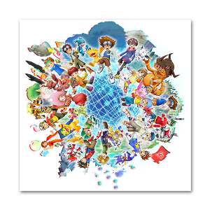 受注販売】アニメ25周年記念 デジモンアドベンチャー展 ウォール