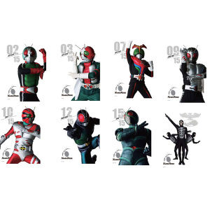 昭和仮面ライダー トレーディングフレームマグネットB(全8種)【仮面ライダーストア】