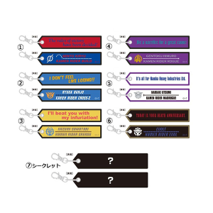 仮面ライダーストア】トレーディングフライトタグコレクション