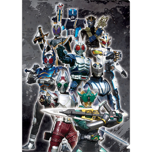 A_当時物!仮面ライダー1号サイクロン号印刷折畳み椅子+収納/穴等