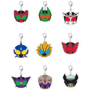 メタルチャームコレクション(全9種)【仮面ライダーオーズ/OOO】【仮面ライダーストア】