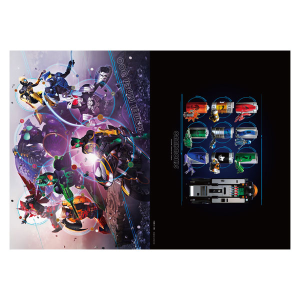 2ポケットメタリッククリアファイル ストア3rd アニバーサリー【仮面ライダーオーズ/OOO】【仮面ライダーストア】