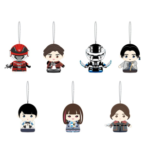 <セット販売>超宇宙刑事ギャバン インフィニティ トレーディングちょこんとスタンドマスコット Vol.1(全7種)